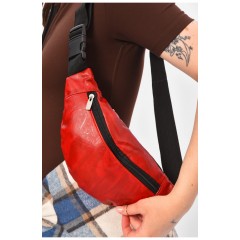 Бананка жіноча червоного кольору 203302L