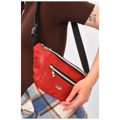 Бананка жіноча червоного кольору 203313L