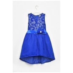 Платье детское для девочки синего цвета 203389L