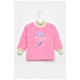 Кофта дитяча для дівчинки рожевого кольору з принтом 203436L