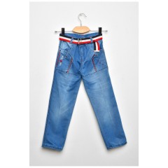 Джинсы детские для мальчика голубого цвета 203461L Джинсы детские для мальчика голубого цвета 203461L