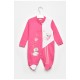 Чоловічок дитячий для дівчинки рожевого кольору з шапочкою 203481L