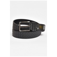 Ремінь чоловічий чорного кольору розмір 140*3,5 см 203918L Ремінь чоловічий чорного кольору розмір 140*3,5 см 203918L