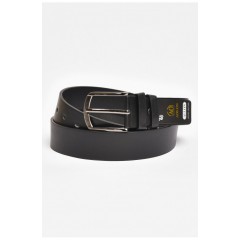 Ремінь чоловічий чорного кольору розмір 113*3,5 см 203919L Ремінь чоловічий чорного кольору розмір 113*3,5 см 203919L