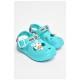 Сандалии детские пена для девочки бирюзового цвета 204207L