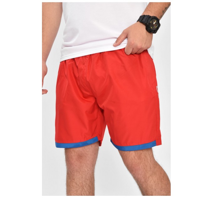 Шорти чоловічі червоного кольору 204234L