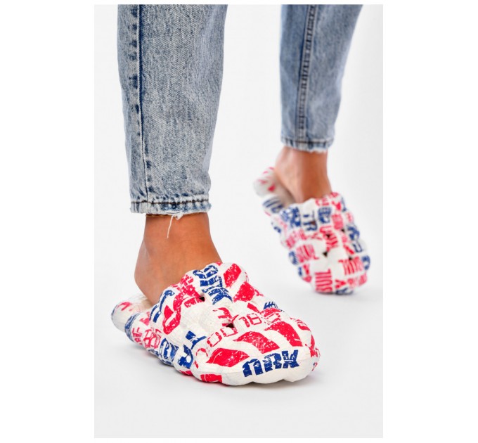 Шлепанцы пена женские белого цвета 204246L