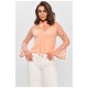 Блузка женская персикового цвета 204401L
