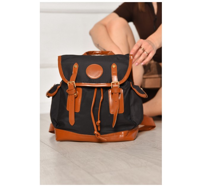 Рюкзак жіночий чорного кольору 204645L