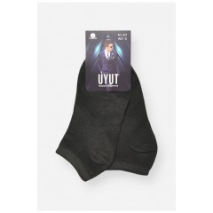 Шкарпетки чоловічі спортивні демісезонні чорного кольору 204744L