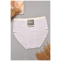 Трусы женские полубатальные светло-сиреневого цвета 204802L.