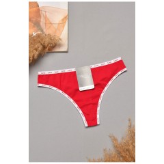 Стрінги жіночі малинового кольору 204837L