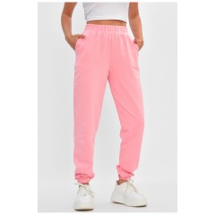 Спортивні штани жіночі рожевого кольору 204905L