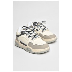 Кросівки дитячі для хлопчика світло-сірого кольору 205155L Кросівки дитячі для хлопчика світло-сірого кольору 205155L