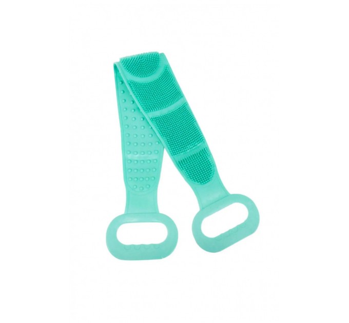 Двухсторонняя силиконовая мочалка-массажер для тела Silica Gel Bath Brush 205464L