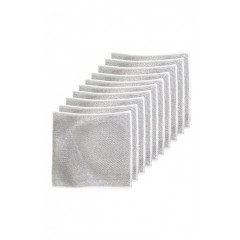 Набор многоразовых салфеток металлических для кухни 20 х 20 (10 шт) 205512L