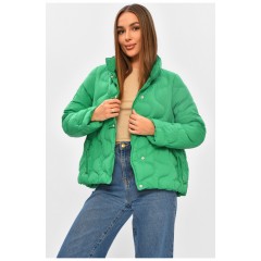 Куртка женская демисезонная зеленого цвета 205797L