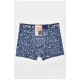Боксеры мужские темно-синего цвета с принтом 205907L