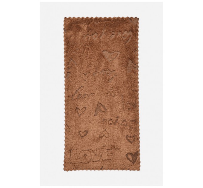 Полотенце кухонное микрофибра коричневого цвета размер 25*49 см 205949L