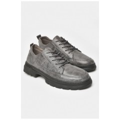 Туфлі чоловічі сірого кольору 206138L