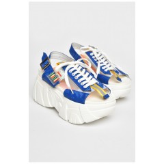 Босоніжки жіночі синього кольору 206143L