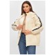 Куртка женская еврозима молочного цвета 206154L
