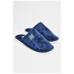 Капці кімнатні чоловічі темно-синього кольору 206374L