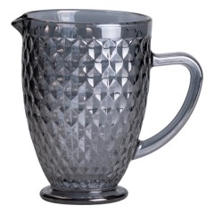 Глечик для напоїв 1 л під кришталь, сірий