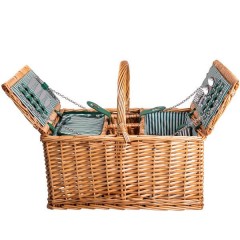 Кошик для пікніка на 3 відділення з термосумкою 48*33*43 см