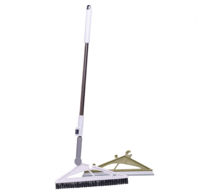 Швабра комбинированная 2 в 1 со щеткой и ракелем.