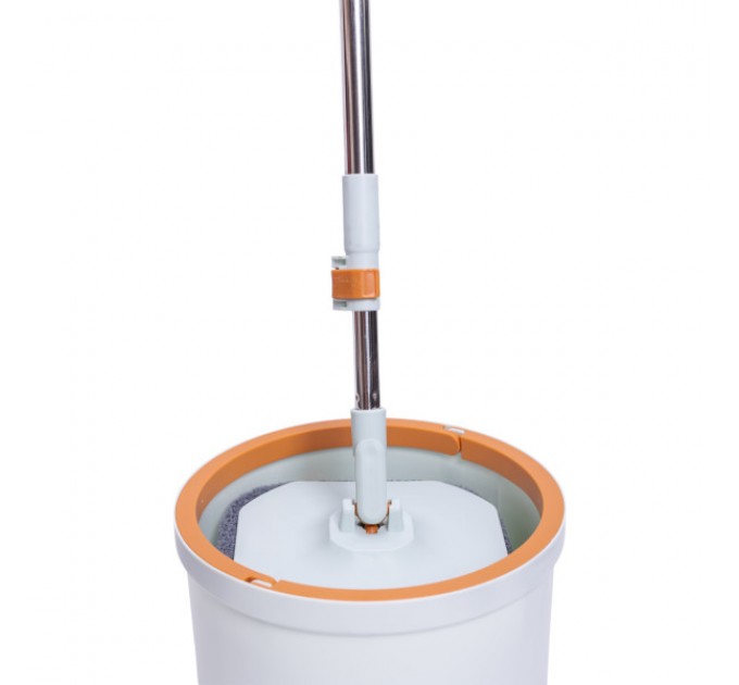 Швабра з відром для віджиму та змінною насадкою 119 см