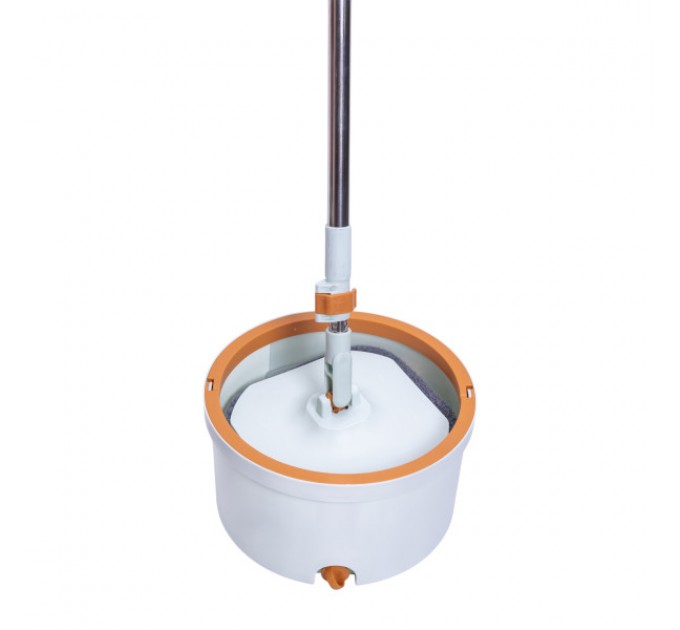 Швабра з відром для віджиму та змінною насадкою 119 см