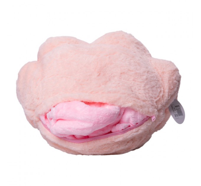 Іграшка-подушка з пледом та муфтою Зайчик 120*160см