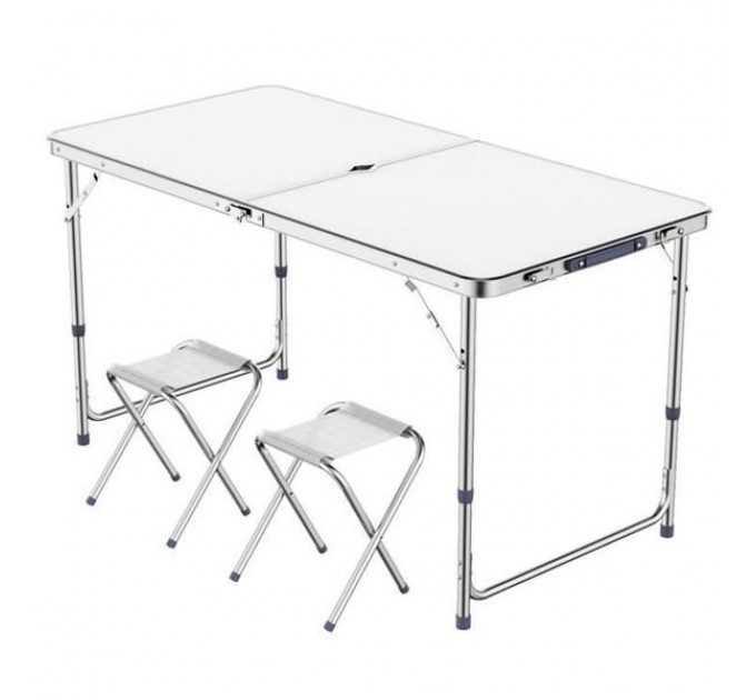 Стіл для пікніка розкладний зі стільцями 120*60*55 см