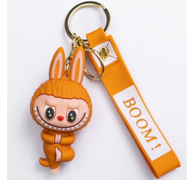 Брелок для ключей Лабубу Beige Yoga 4*8 см Брелок для ключей Лабубу Beige Yoga 4*8 см