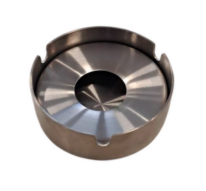 Попільничка з нержавіючої сталі вітрозахисна 8 см