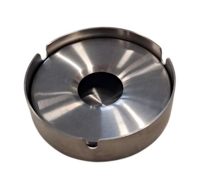 Попільничка з нержавіючої сталі вітрозахисна 10 см