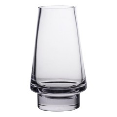 Ваза для цветов Bohemia стеклянная 25 см, прозрачная Ваза для цветов Bohemia стеклянная 25 см, прозрачная