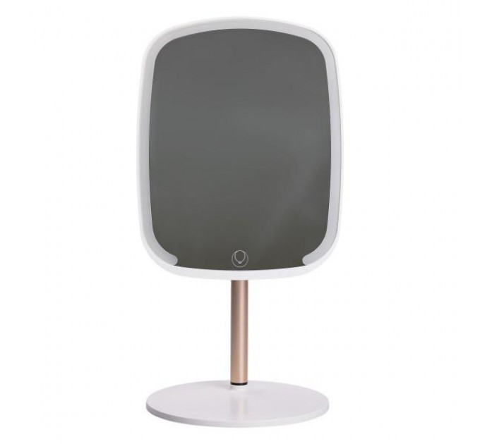 Косметичне дзеркало з LED-підсвіткою та сенсорним керуванням, білий