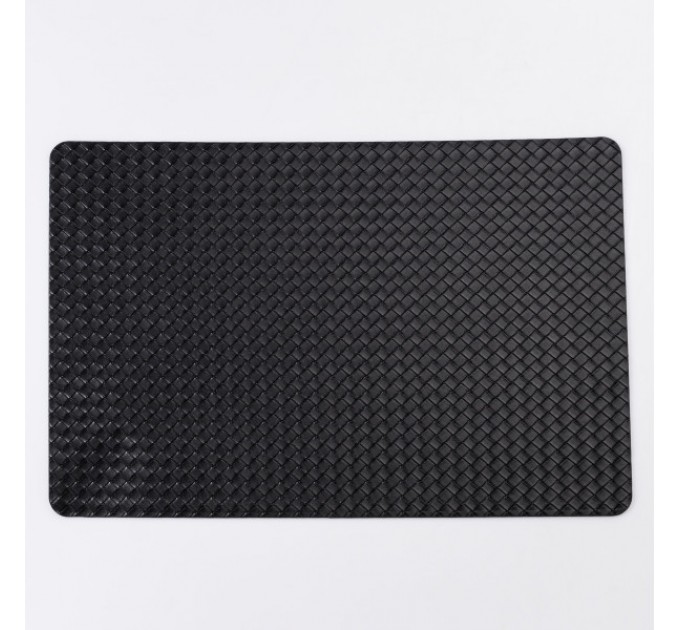 Килимок для сервірування столу Square 45*30 см, чорний