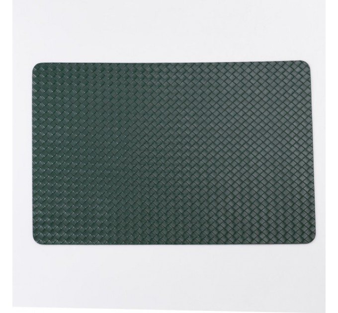 Килимок для сервірування столу Square 45*30 см, смарагдовий