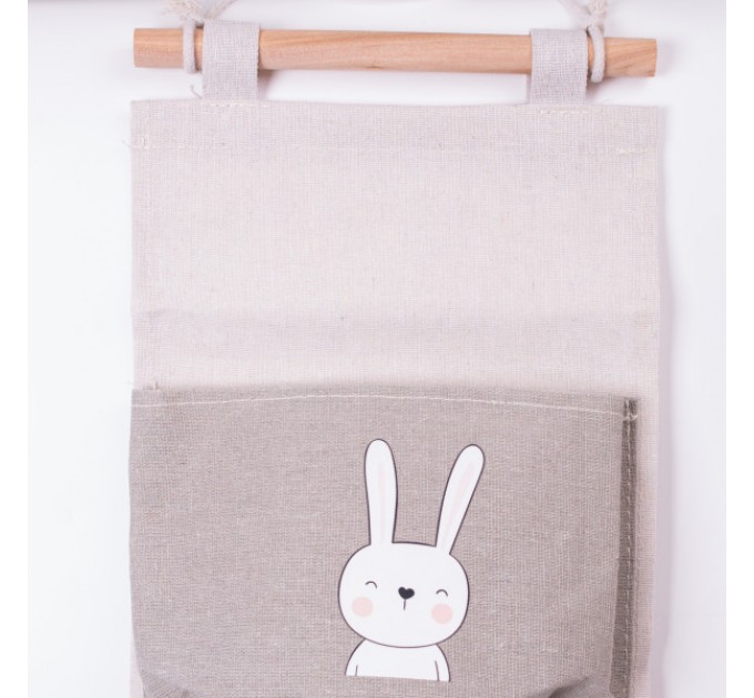 Органайзер панно підвісний на 5 секцій 95*10 см, сірий