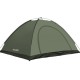 Палатка туристическая двухместная 200*150*120 см, армейская зеленая