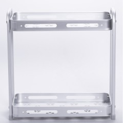 Полиця для ванної кімнати двоярусна