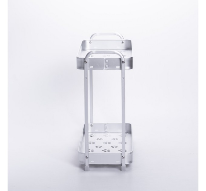 Полиця для ванної кімнати двоярусна