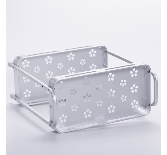 Полиця для ванної кімнати двоярусна