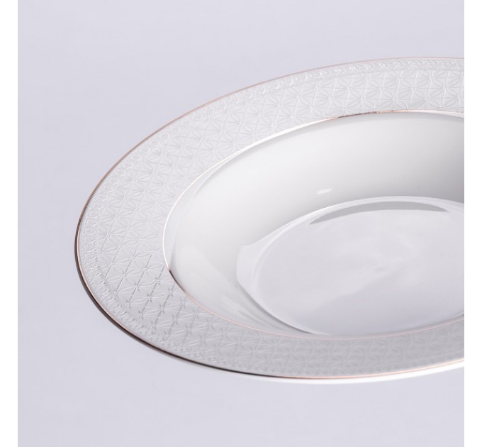 Столовый сервиз на 6 персон фарфоровый Claire