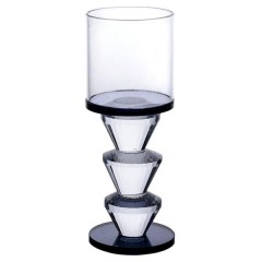 Підсвічник декоративний Parallels скляний 15.7 см