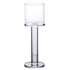 Підсвічник декоративний Cylinder скляний 18.5 см