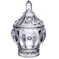 Цукорниця з кришкою Pearl із товстого скла